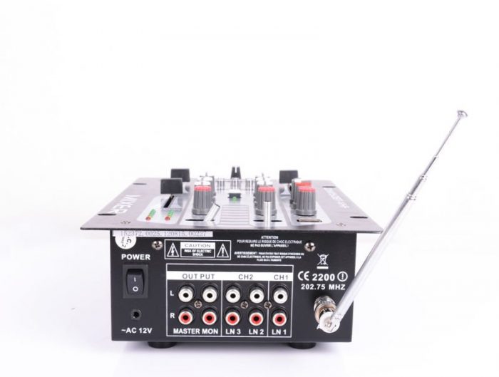 Ibiza Sound – Mikser dla DJ’a Ibiza DJM150BT-VHF 14