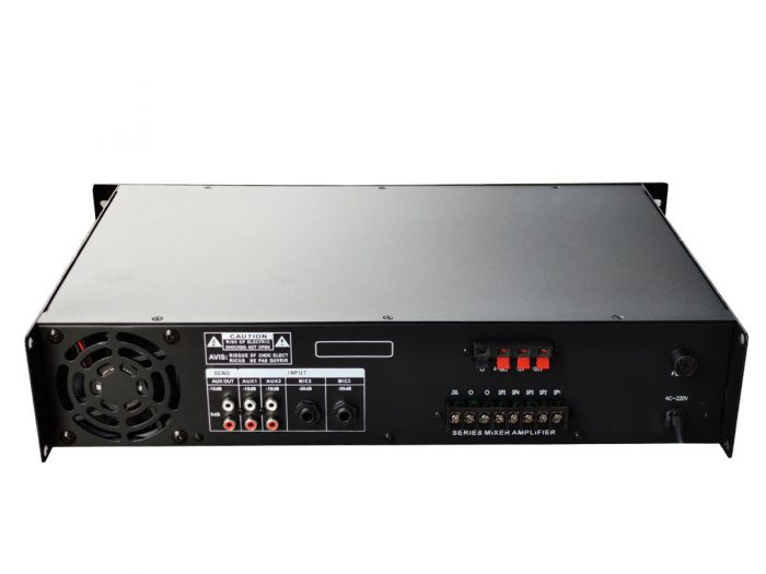 Tonsil W-500U – Wzmacniacz miksujący 5-strefowy 500W Odtw. MP3/USB/Bluetooth/FM 11