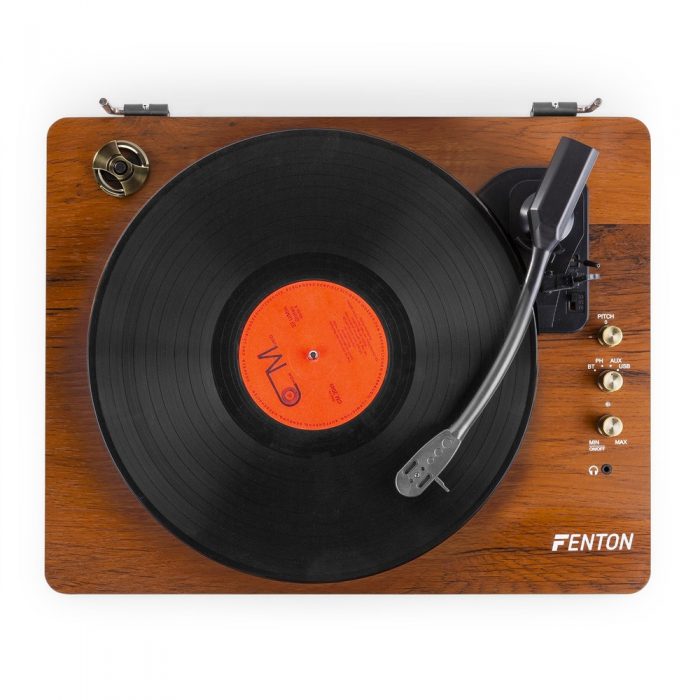 FENTON – Gramofon HQ RP162D BT Ciemne drewno Fenton 13