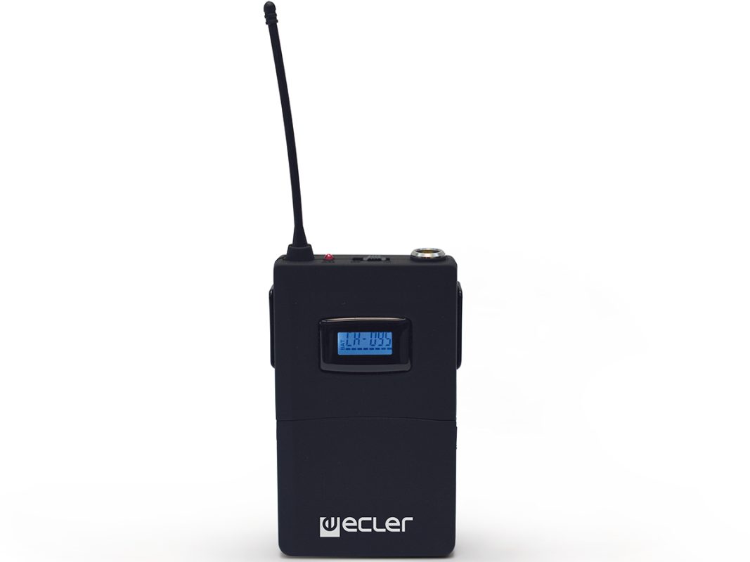 Ecler eMWE – bezprzewodowy nadajnik UHF do mikrofonów Ecler 3