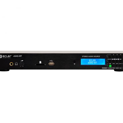 Ecler aSAS-BT – odtwarzacz audio z wyjściem stereo FM/USB/SD