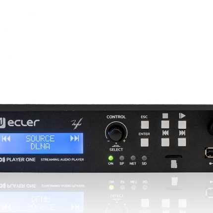 Ecler PLAYER ONE – kompaktowy odtwarzacz audio z wyjściem stereo