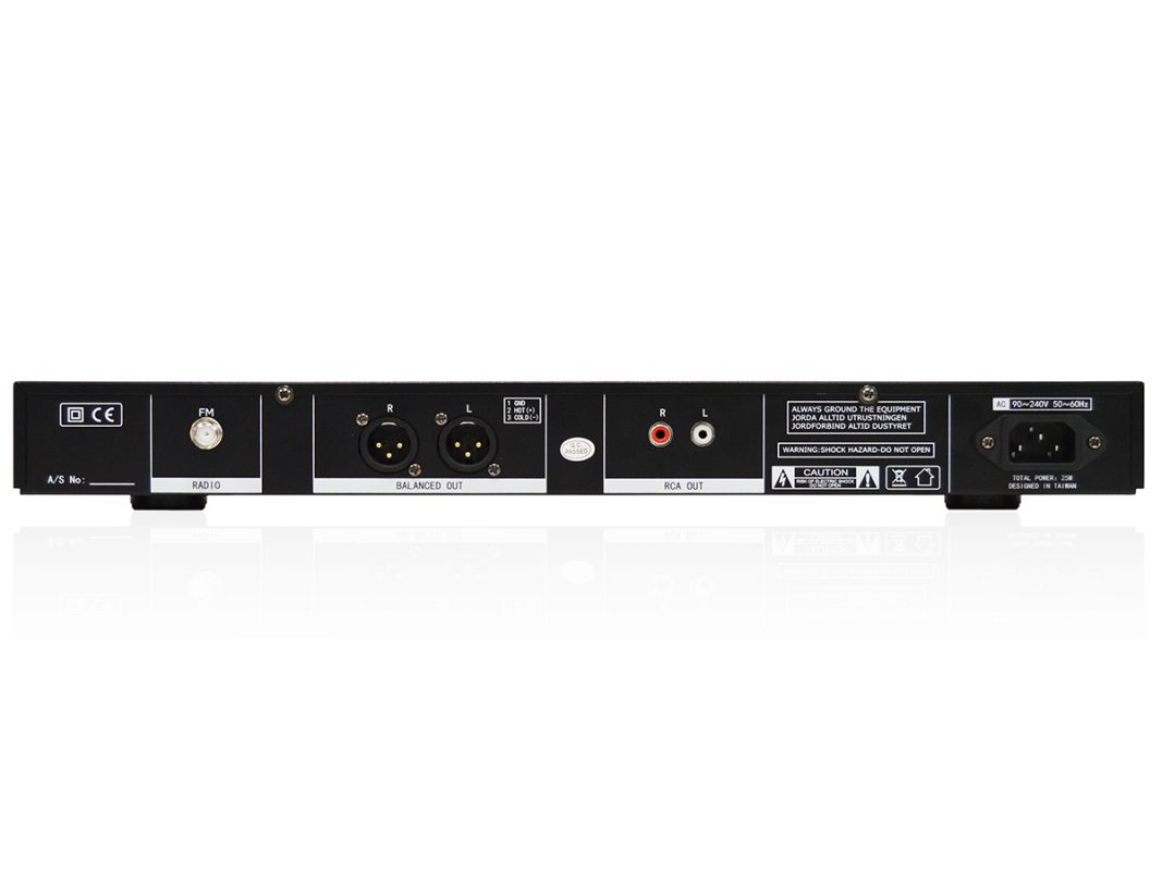 Ecler aSAS-BT – odtwarzacz audio z wyjściem stereo FM/USB/SD 16