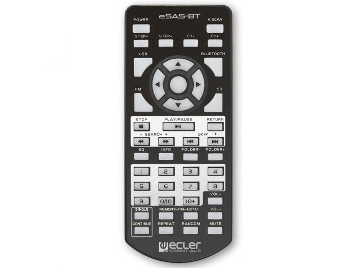 Ecler aSAS-BT – odtwarzacz audio z wyjściem stereo FM/USB/SD 10