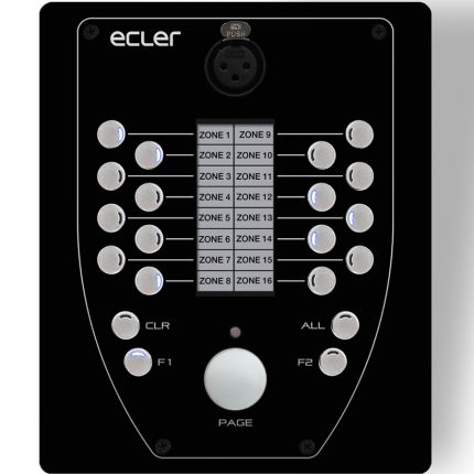 Ecler eMPAGE – cyfrowa stacja przywoławcza z mikrofonem 40