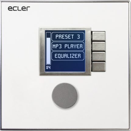Ecler WPNET4KV – panel ścienny z ekranem LCD