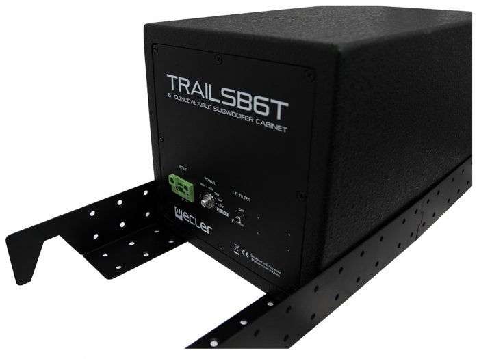 Ecler TRAIL SB6T - subwoofer do montażu szynowego z transformatorem 70/100V - obrazek 9