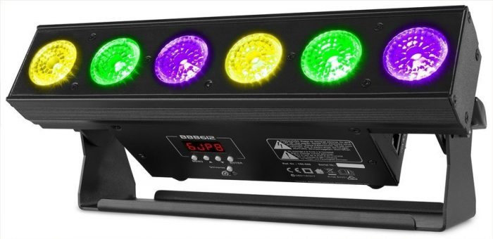 BeamZ – Belka oświetleniowa BBB612  LED Uplight Bar 6x12W RGBAW-UV 6-w-1 DMX 12