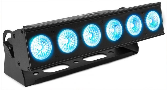 BeamZ – Belka oświetleniowa BBB612  LED Uplight Bar 6x12W RGBAW-UV 6-w-1 DMX 13