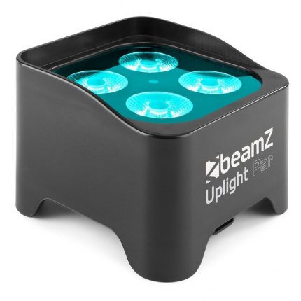 BeamZ – Oświetlacz bateryjny 4x4W 4in1 RGB-UV LED IRC BBP90 Beamz