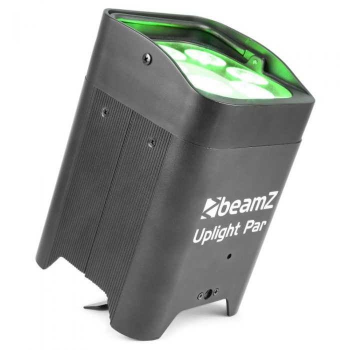 BeamZ – Oświetlacz Bateryjny LED BBP96  Uplight Par 6x12W RGBWA-UV z bezprzewodowym DMX i powiększonym akumulatorem 11