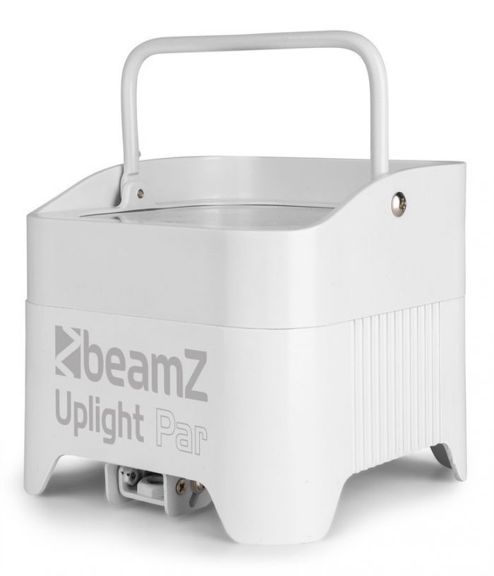 BeamZ – Oświetlacz Bateryjny LED BBP96SW  Uplight Par 6x12W RGBWA-UV z bezprzewodowym DMX – BIAŁY 12