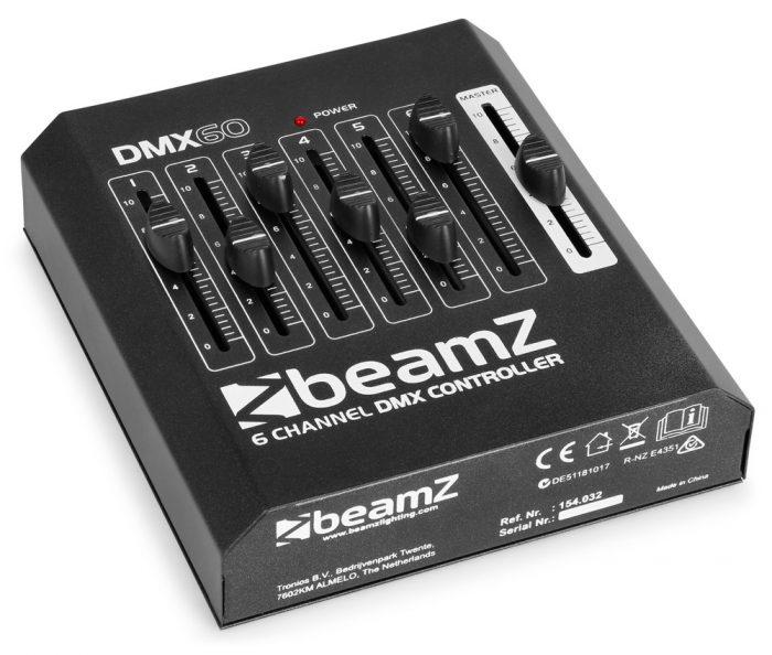 BeamZ – Sterownik mobilny DMX BeamZ DMX60 8
