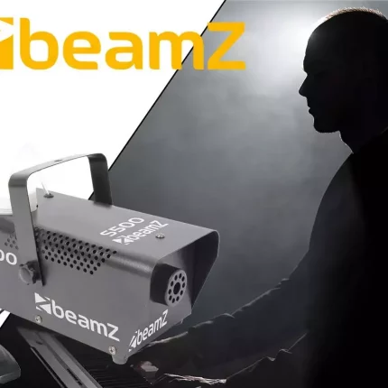 BeamZ – Wytwornica dymu 500W BeamZ S500 z płynem do dymu 250ml