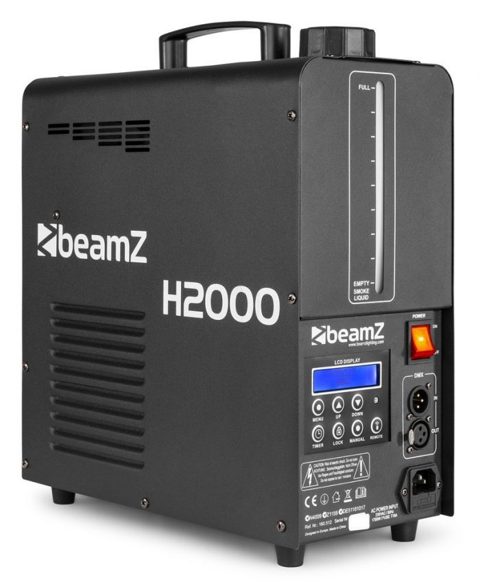 BeamZ – Wytwornica dymu HAZER Beamz H2000 11