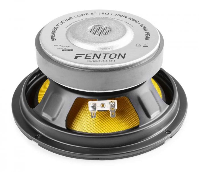 FENTON – Głośnik niskotonowy Fenton z membraną Kevlar 8” 250W 10