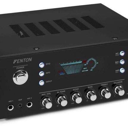 FENTON – Wzmacniacz stereo Fenton AV120FM-BT 2x 60W z Bluetooth i radiem