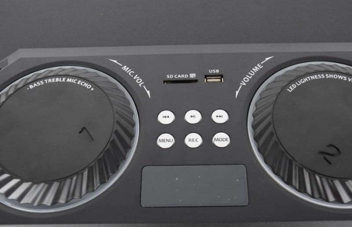 Ibiza Sound – Boombox SPLBOX150 200W BT USB SD FM 12