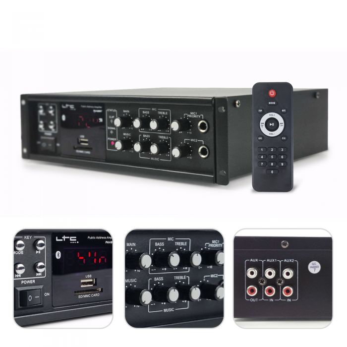 LTC-Audio – Wzmacniacz Ltc Audio 100V PAA80BT 8