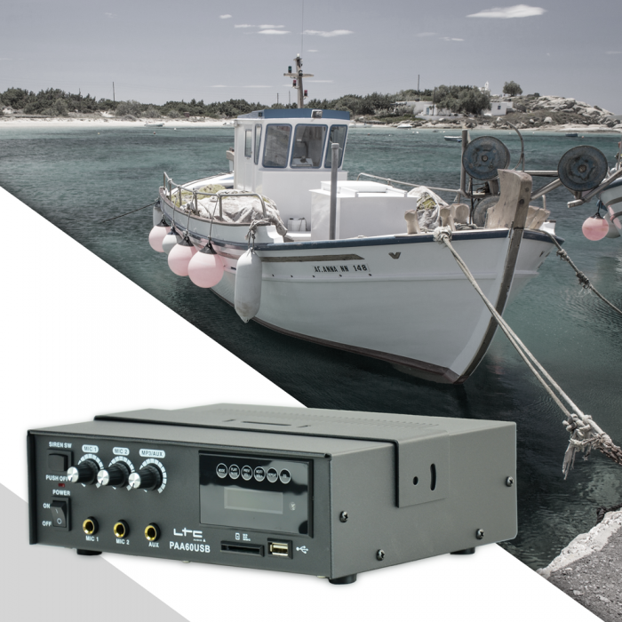LTC-Audio – Wzmacniacz radiowęzłowy z odtwarzaczem PAA60USB 14