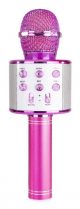 MAX – Mikrofon karaoke z głośnikami BT MP3 MAX KM01 różowy 16