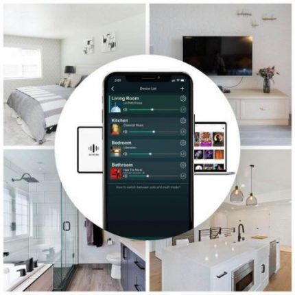 S-10 - Streamer stereo Wi-Fi i Bluetooth 5.0 do systemów multi-room