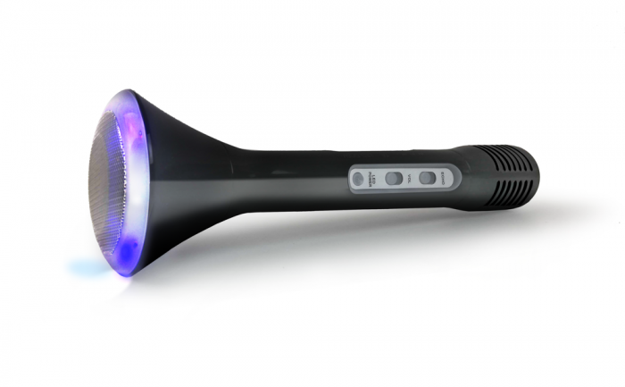 Party Light&Sound – Mikrofon z głośnikiem do karaoke Party KAMIC kolor czarny 12