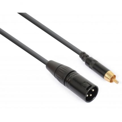 PD Connex – Kabel sygnałowy XLR  – RCA  15 cm