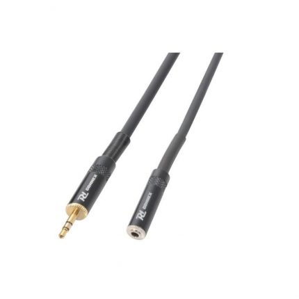 Power Dynamics – Kabel sygnałowy CX90-6 Mini Jack męski (3,5mm) Stereo – Mini jack żeński (3,5mm) Stereo 6m