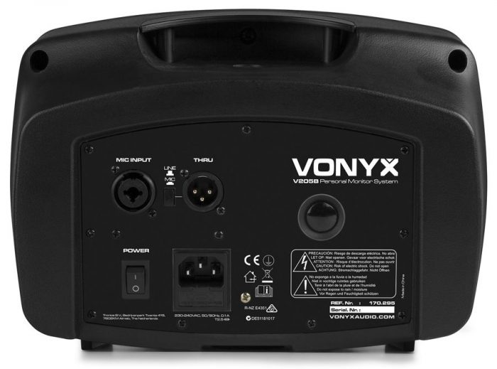 VONYX – Głośnik aktywny PA system BT/ USB Vonyx V205B 10