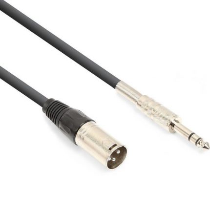 VONYX – Kabel audio Vonyx XLR (m) do gniazda stereo 6,3 mm – 1,5 metra 3