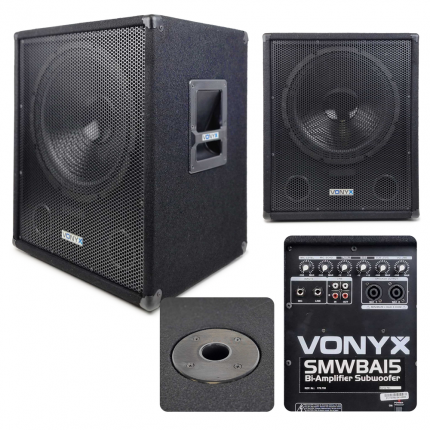 VONYX – Subwoofer aktywny Bi-Amp Vonyx SMWBA15 2