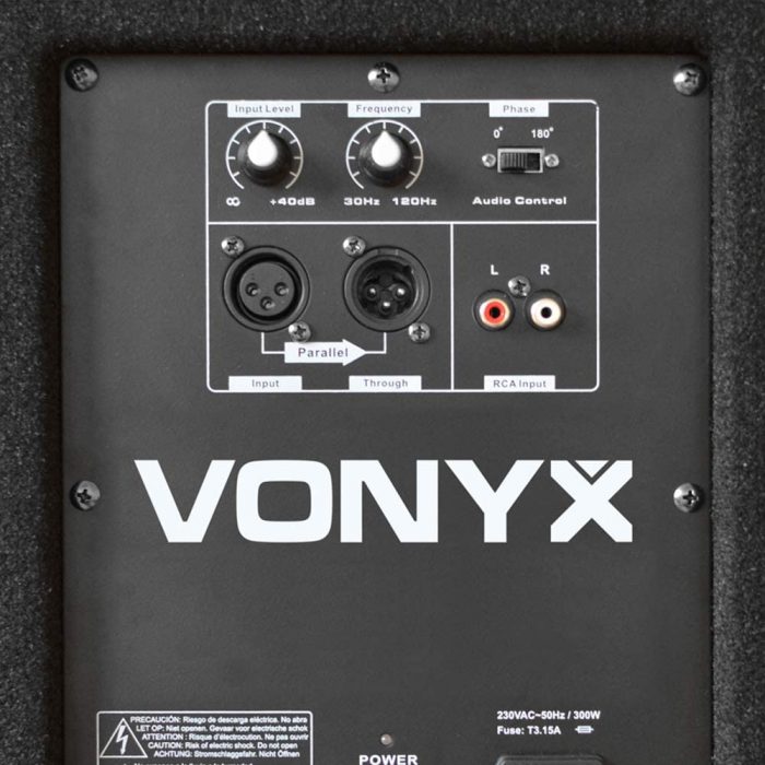 VONYX – Subwoofer aktywny Vonyx SWA18 PA 18″ 1000W 11