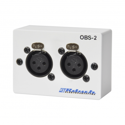 Rduch OBS-2 – Podwójne mikrofonowe gniazdo XLR beztrzaskowe