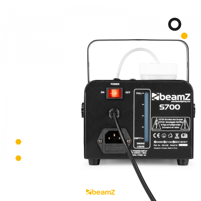 BeamZ – Wytwornica dymu BeamZ S700 11