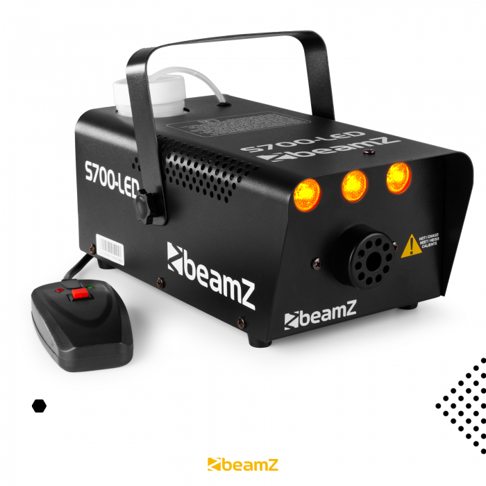 BeamZ – Wytwornica dymu z efektem LED S700-LED BeamZ 13
