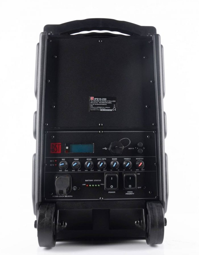 BST – Kolumna mobilna z mikrofonami wodoodporna 10″  BST  IPS10-250 14