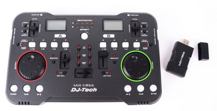 DJ-Tech – Bezprzewodowy kontroler DJ-Tech Mixfree 8