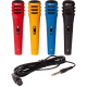 LTC-Audio – Zestaw 4 kolorowych mikrofonów dynamicznych DM500 12