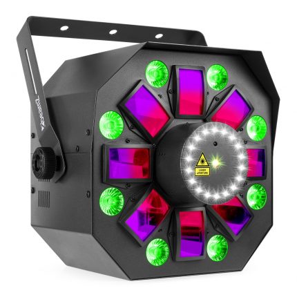 BeamZ – Efekt MultiBox LED Derby, PAR, Laser i Strobe Beamz