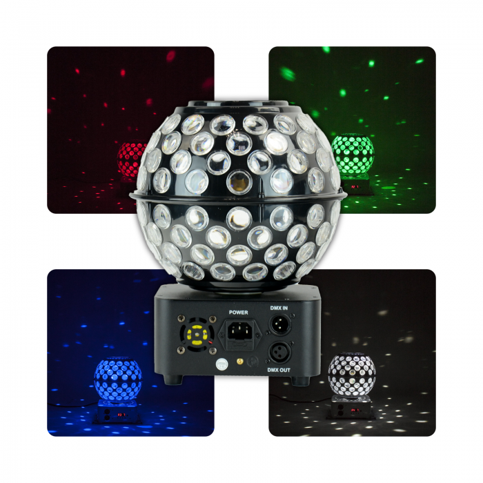 Ibiza Light – Półkula LED RGBW z efektem GOBO STARBALL-GB Ibiza Light 13