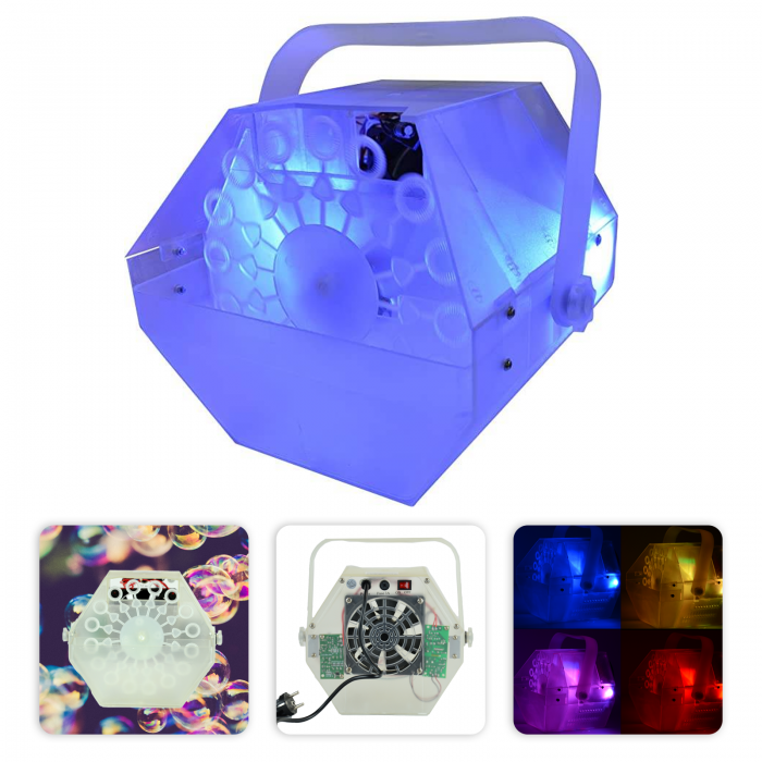 Ibiza Light – Wytwornica baniek LED RGB LBM10-Clear 10