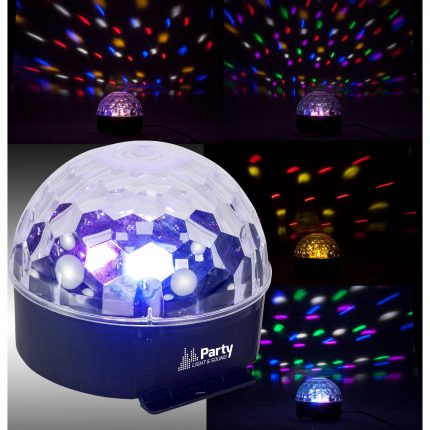 Party Light&Sound – Zestaw 3 efektów świetlnych LED PARTY-3PACK Party Light&Sound 3