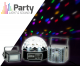 Party Light&Sound – Zestaw 3 efektów świetlnych LED PARTY-3PACK Party Light&Sound 20