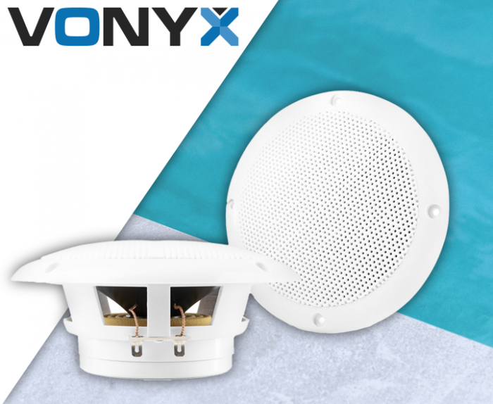 VONYX – Głośniki sufitowe wodoodporne 2x80W VONYX 8