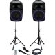 Ibiza Sound – Zestaw nagłośnieniowy USB/SD BT 2x 400W PKG12A-SET Ibiza Sound 15