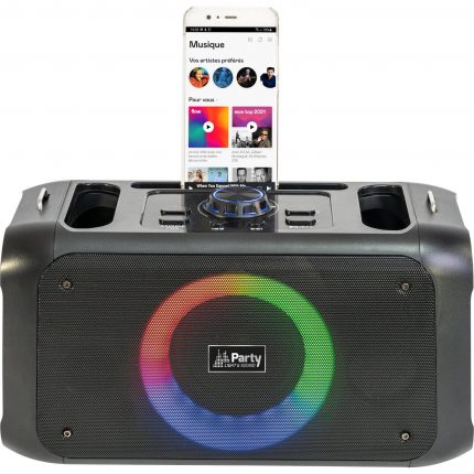 Party Light&Sound – Głośnik bluetooth Soundbox USB I MICRO-SD 4″/10 cm 100W PARTY-STREET1 3