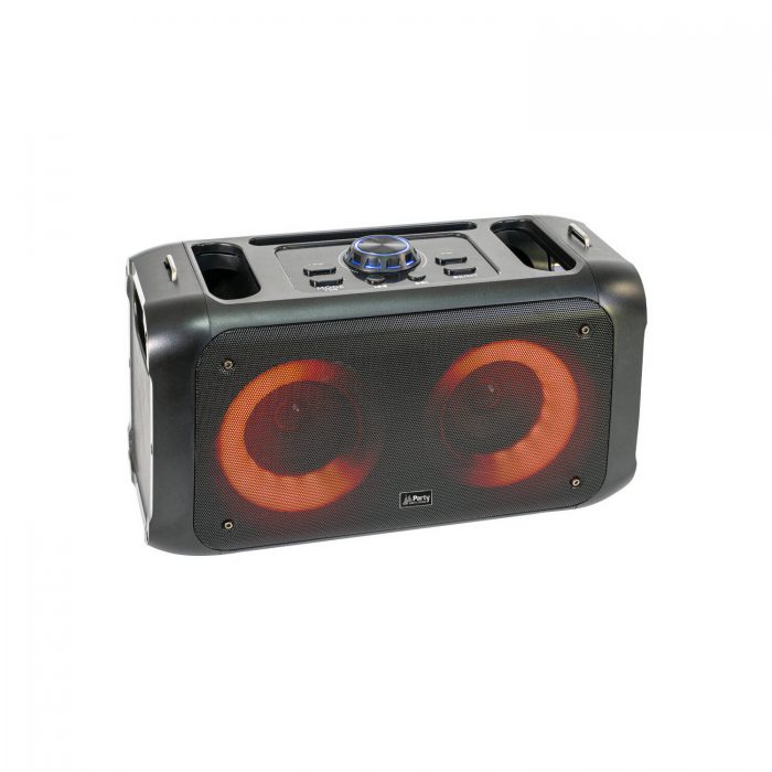 Party Light&Sound – Głośnik bluetooth Soundbox USB & MICRO-SD 2 x 3″/8cm 100W PARTY-STREET2 9