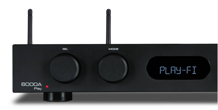 Audiolab 6000A Play – Amplituner stereo Srebny 10