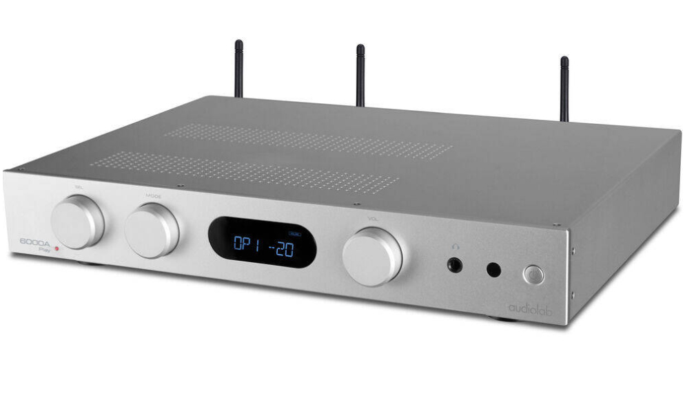 Audiolab 6000A Play – Amplituner stereo Srebny 18
